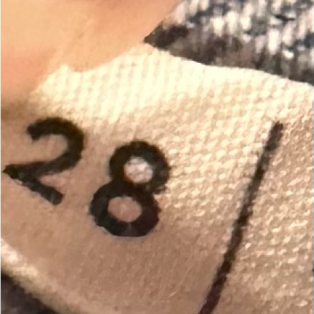 Customized PacSun Light Blue Jeans with Colorful Flare. - Picture 5 of 5